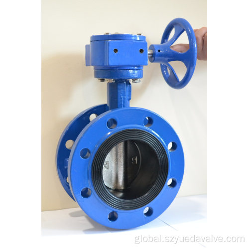 Double Flanged End Butterfly Valve Butterfly Valve Soft-Sealed Awwa C504 Double Flange Supplier